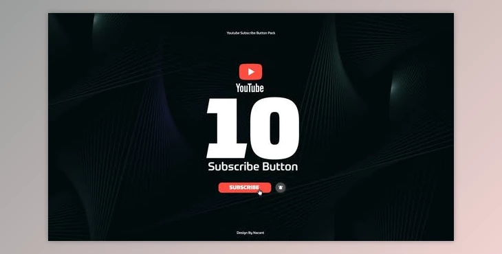 Download Youtube Subscribe Buttons Pack (Videohive 47856117) - AE Project