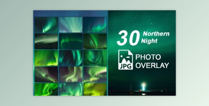 Download 30 Northern Night Photo Overlay