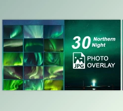 Download 30 Northern Night Photo Overlay