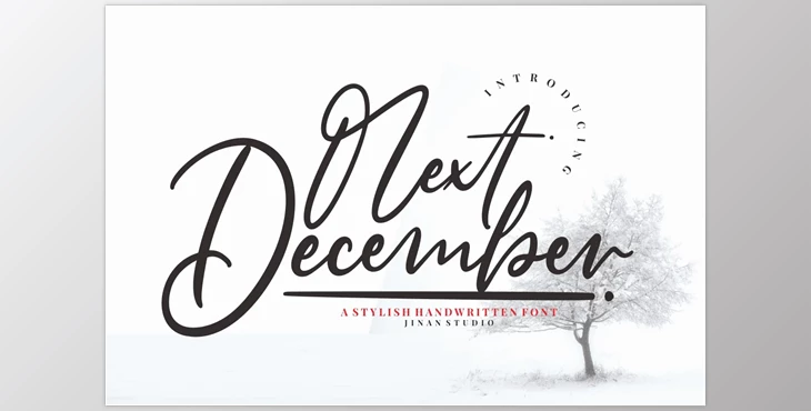 Download Next December Script Font
