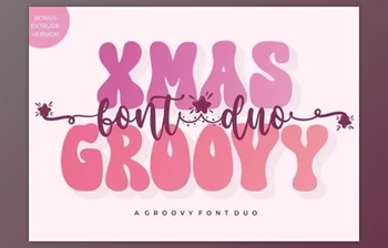 Download Xmas Groovy <span class='badge badge-warning'>Font</span> Duo