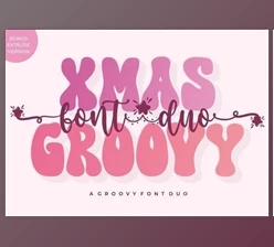 Download Xmas Groovy Font Duo