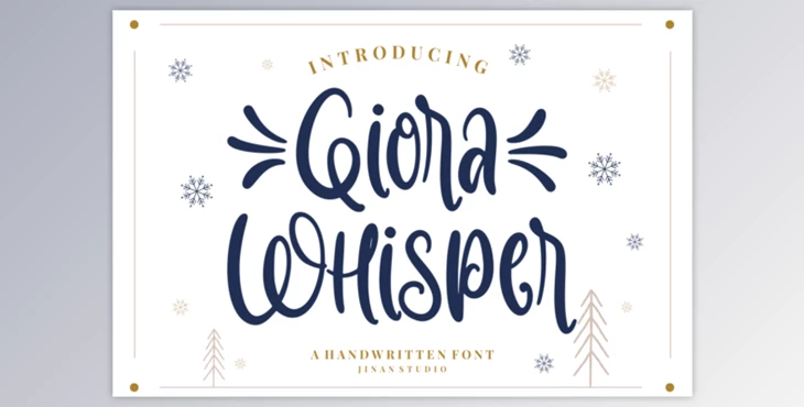 Download Giora Whisper Font