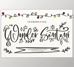 Download Wonder Santani Script Font