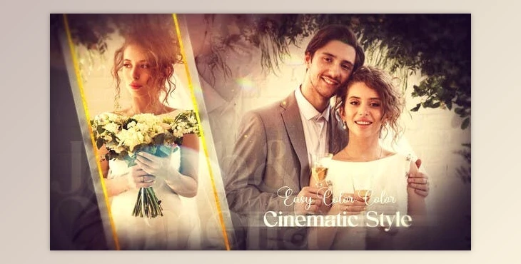 Download Cinematic Wedding Slideshow | Beautiful Love Story (Videohive 48677879) - AE Project