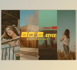 Download Creativemarket – 10 80’s Style Lightroom Presets