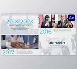 Download Corporate History Timeline for After Effects (Videohive 47937426) - AE Project