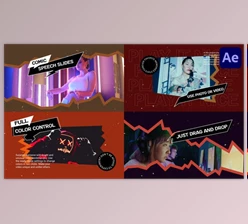 Download Comic Speech Slides for After Effects (Videohive 47992295) - AE Project