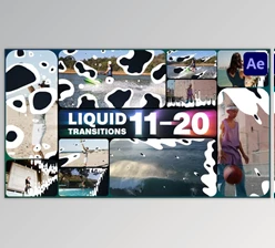 Download Liquid Transitions for After Effects (Videohive 47991922) - AE Project