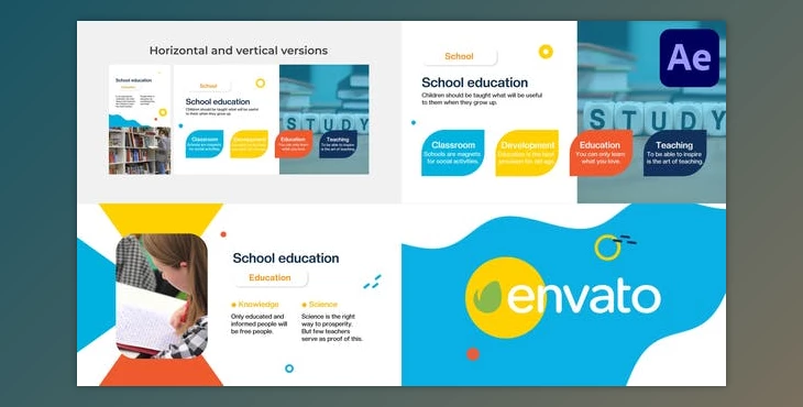 Download School Slideshow for After Effects (Videohive 47940345) - AE Project