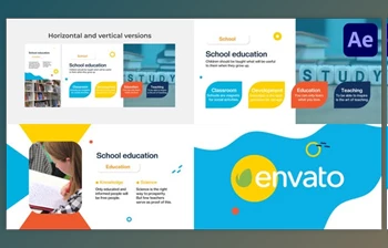 Download School Slideshow for After <span class='badge badge-warning'>Effects</span> (Videohive 47940345) - AE Project
