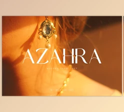 Download Azahra - Modern Stylish Sans Serif Font
