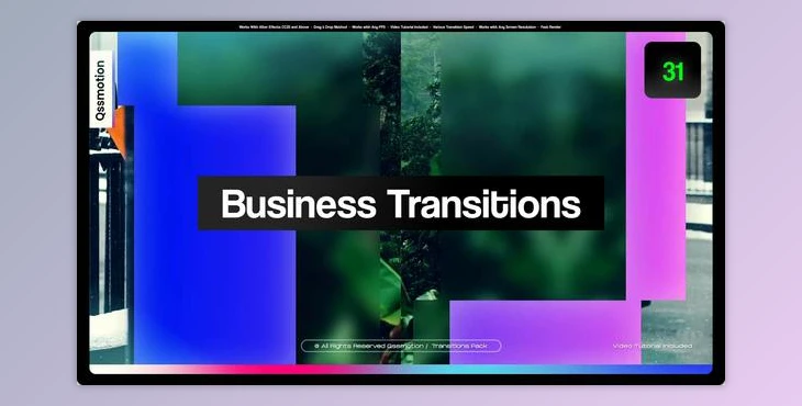 Download Business Transitions (Videohive 47575971) - AE Project