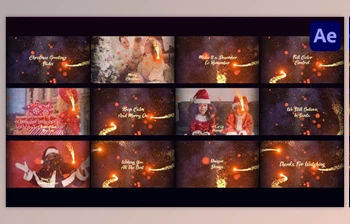 Download Christmas Greetings Titles for <span class='badge badge-warning'>After</span> <span class='badge badge-warning'>Effects</span> (Videohive 48812602) - AE Project