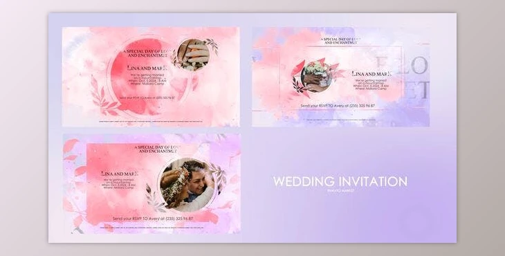 Download Wedding Invitation (Videohive 48840092) - AE Project