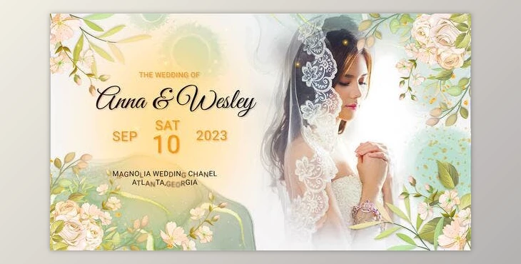 Download Ink Wedding Slideshow (Videohive 48671483) - AE Project