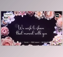 Download Wedding Animated Invitation (Videohive 48805989) - AE Project
