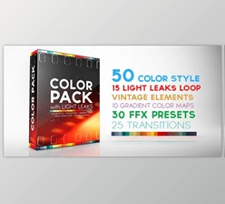 Download Color Pack with Light Leaks (Videohive 12251466) - AE Project