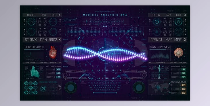 Download HUD PRO Medical DNA (Videohive 48797990) - AE Project