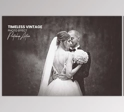 Download Timeless Vintage Photo Effect CreativeMarket - 91543102