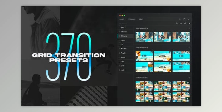 Download Grid Transitions (Videohive 48865491) - AE Project