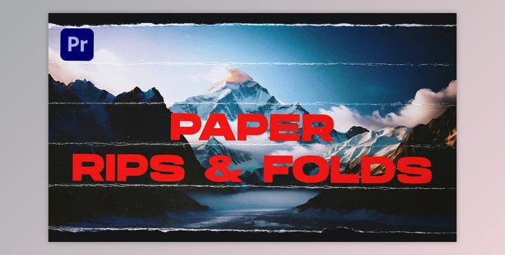 Download Paper Rips & Folds Transitions | Premiere Pro (Videohive 48732090) - PR Project