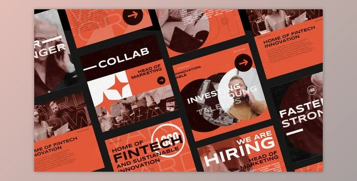 Download Corporate Social Media Posts (Videohive 48866548) - AE Project