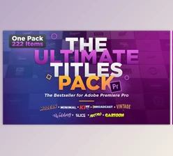Download The Ultimate Titles Pack – Premiere Pro (Videohive 25509371)