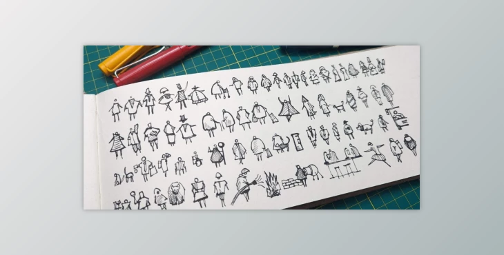Download Doodling People: Build Confidence and Drawing Skills through Sketching