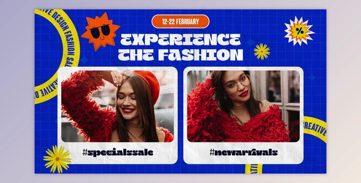 Download Torn Paper Fashion Sale Slideshow MOGRT (Videohive 48862139)