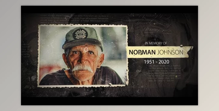 Download Funeral Memory Slides (Videohive 27173261) - AE Project