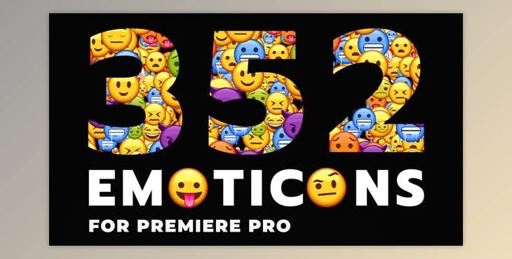 Download Emoticon – Animated Emojis Pack For Premiere Pro (Videohive 28231919)