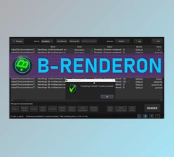 Blender - Download B-Renderon v4.12 (Win, Linux)