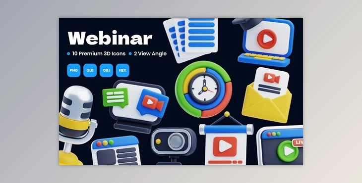 Download Webinar 3D icon 4MBARG7