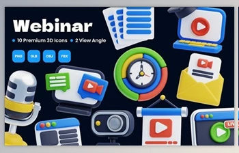 Download Webinar <span class='badge badge-warning'>3D</span> <span class='badge badge-warning'>icon</span> 4MBARG7