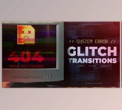Download System Error – Glitch Transitions | Premiere Pro Template (Videohive 49000115) - PR Project