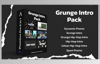 Download Grunge Intro Pack Premiere Pro (<span class='badge badge-warning'>Videohive</span> 49000108) - PR <span class='badge badge-warning'>Project</span>