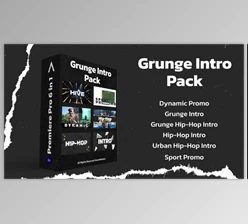 Download Grunge Intro Pack Premiere Pro (Videohive 49000108) - PR Project