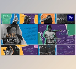 Download Music Torn Slides for Premiere Pro (Videohive 49000669)