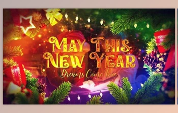 Download Christmas Intro | <span class='badge badge-warning'>Titles</span> Opener | Happy New Year | MOGRT (<span class='badge badge-warning'>Videohive</span> 48999860)