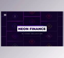 Download Neon Finance Icons (Videohive 48968867) - AE Project