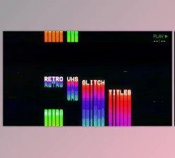 Download Retro VHS Glitch Titles (Videohive 49000468) - AE Project
