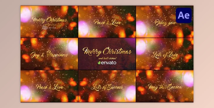 Download Christmas Greeting Titles for After Effects (Videohive 48999502) - AE Project