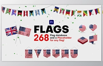 Download Flags for Premiere Pro (<span class='badge badge-warning'>Videohive</span> 48107289) - PR <span class='badge badge-warning'>Project</span>