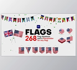 Download Flags for Premiere Pro (Videohive 48107289) - PR Project