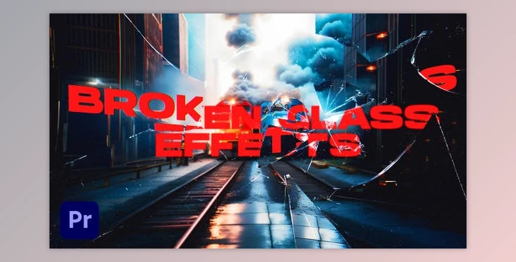 Download Broken Glass Effects VOL. 2 | Premiere Pro (Videohive 49001679) - PR Project