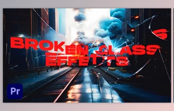Download Broken Glass Effects VOL. <span class='badge badge-warning'>2</span> | Premiere Pro (Videohive 49001679) - PR Project