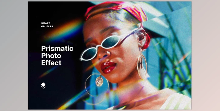 Download Prismatic Chrome Lens Photo Effect