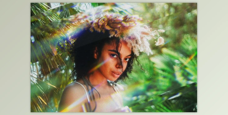 Download Prismatic Chrome Lens Photo Effect
