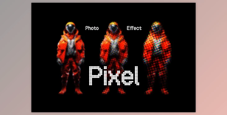 Download Colorful Pixels Photo Effect